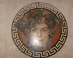 Рисунок из мозайки в Сочи